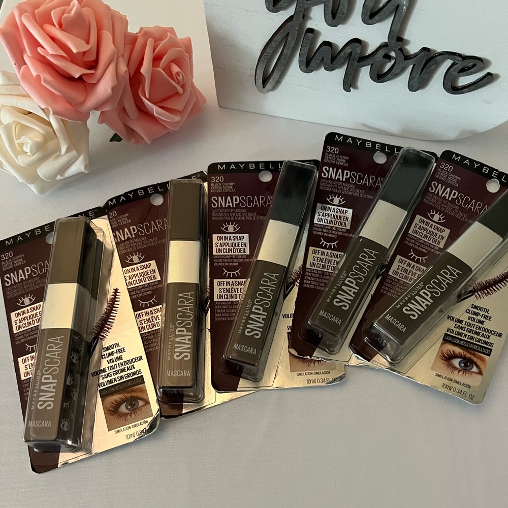 Snapcara Maybelline  Mascara 5 pieces